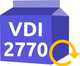 Im vierten Schritt werden die VDI 2770 Pakete automatisch von plusmeta generiert