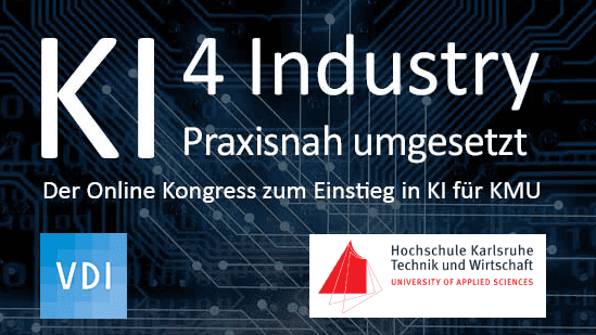 Online-Kongress: KI4Industry - KI für den Mittelstand